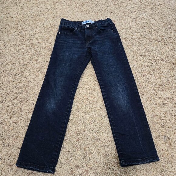 Old Navy Boys Jeans Slim Taper Built-In Flex w/Adjustable Waist Size 7 NWOT - Picture 1 of 5